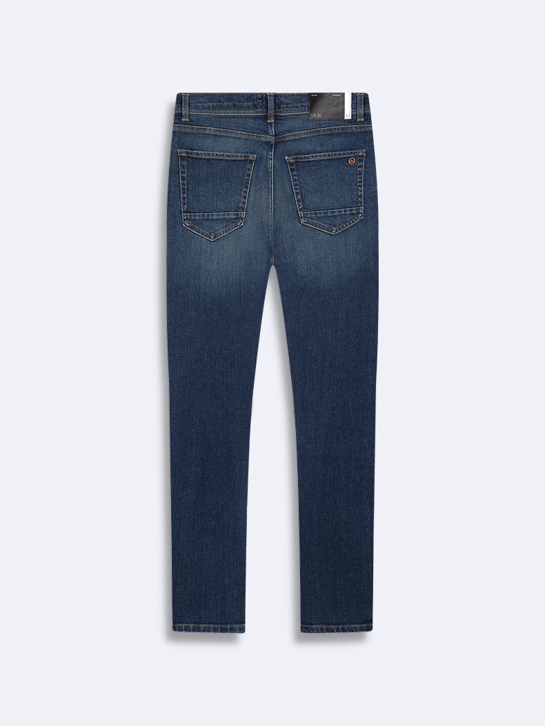 New Smarty Dar Paça Orta Bel Jean Pantolon