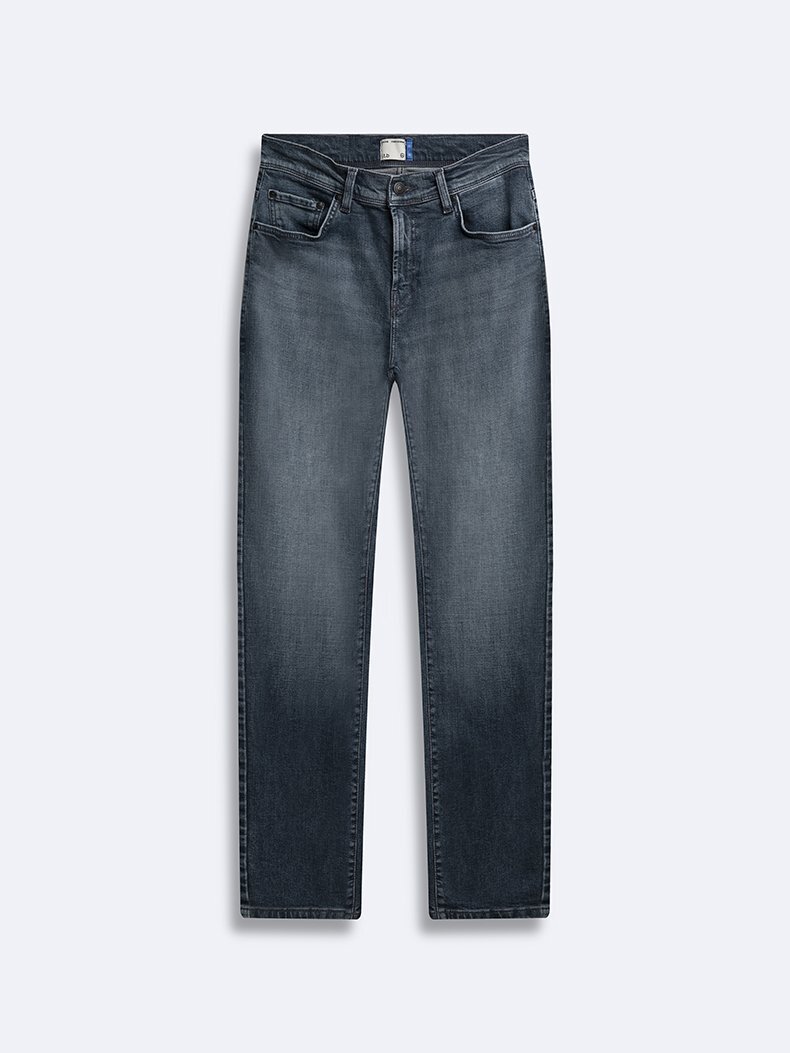 Sawyer P Dar Paça Orta Bel Jean Pantolon