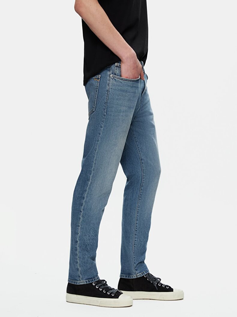 Renar Dar Paça Orta Bel Jean Pantolon