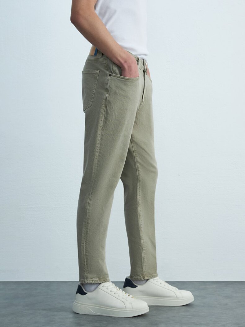 Renar Dar Paça Orta Bel Jean Trousers
