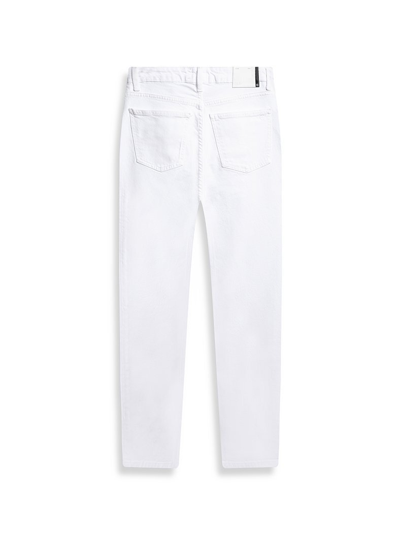 Rebecca Dar Paça Yüksek Bel Jean Trousers
