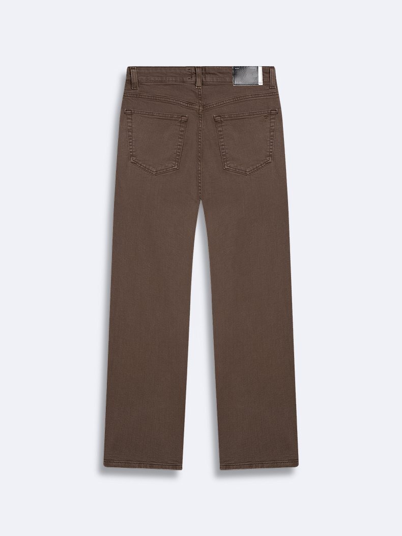 New Wanda Düz Paça Rahat Kesim Jean Pantolon