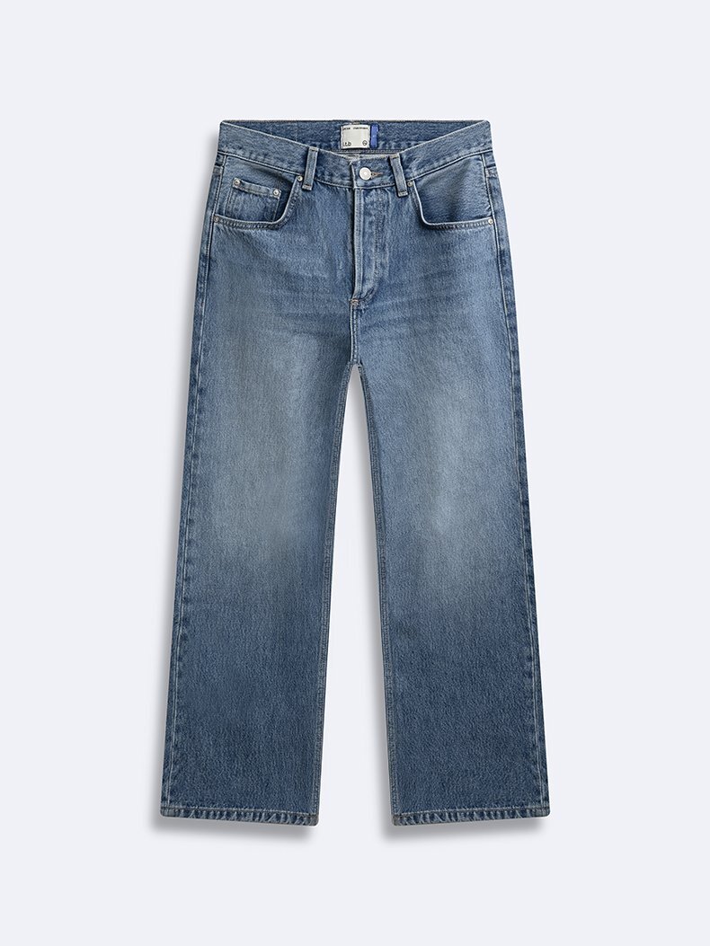Vıenne Düz Paça Rahat Kesim Jean Pantolon