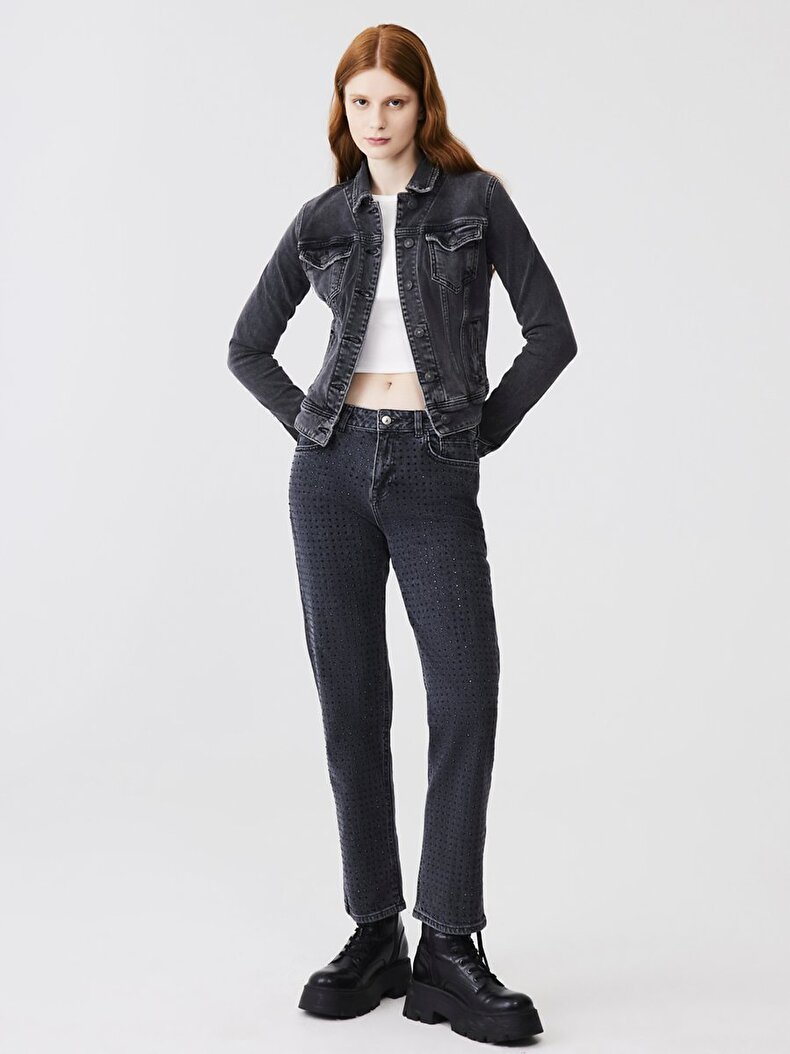 Dean X Dar Kesim Jean Ceket
