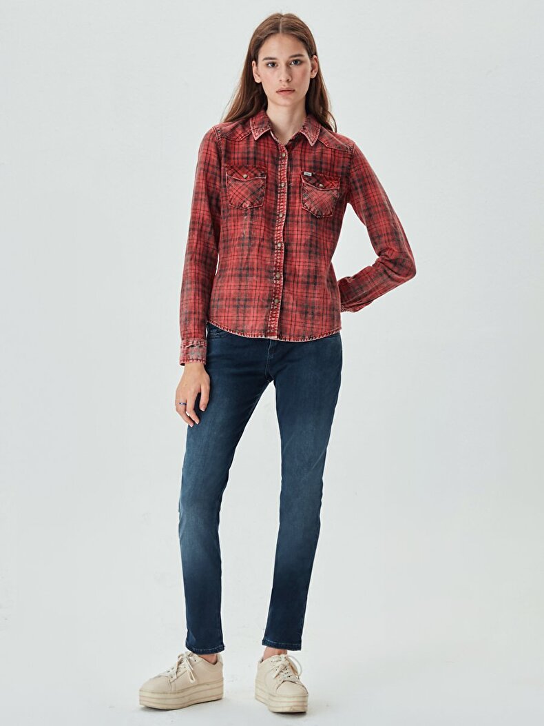 Lucinda Jeans Slim Overhemd