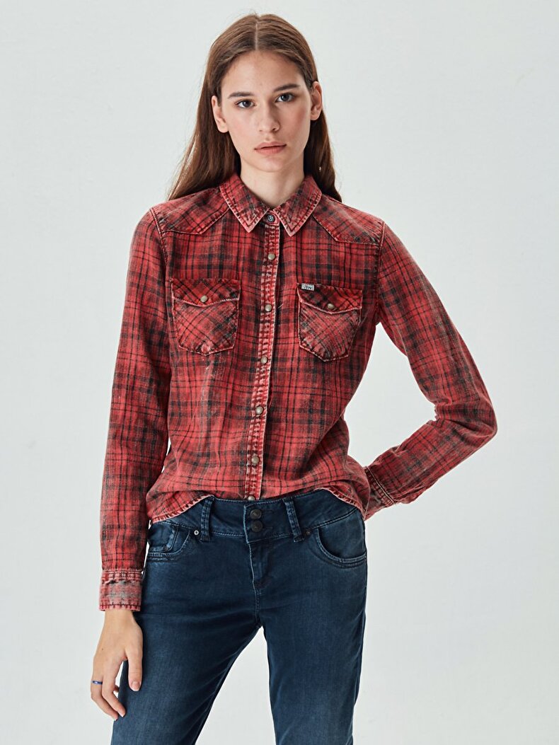 Lucinda Jeans Slim Overhemd