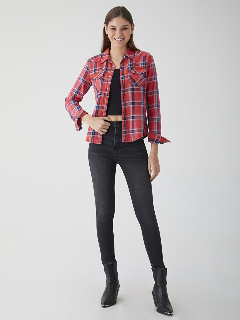 Lucinda Jeans Slim Overhemd
