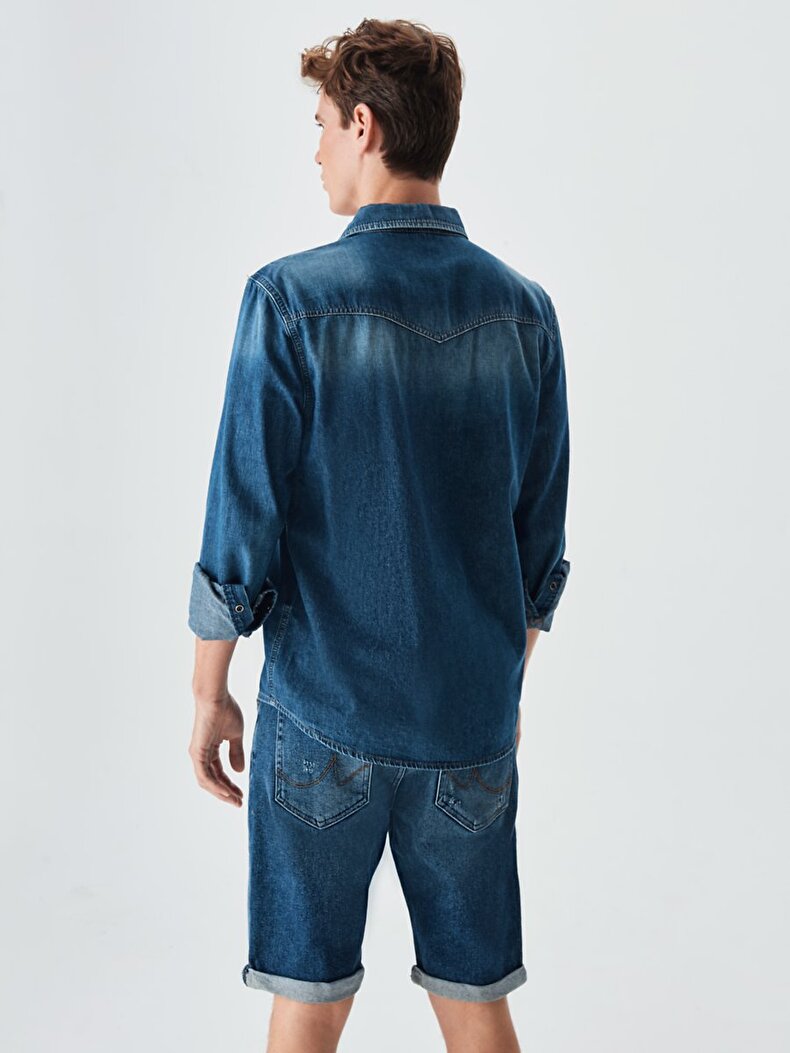 Rohan Sli̇m Jean Hemd