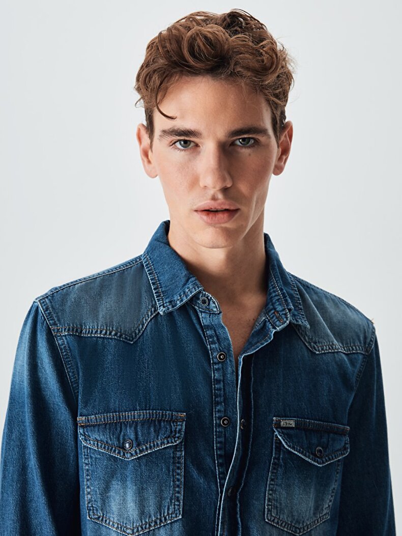 Rohan Sli̇m Jean Hemd