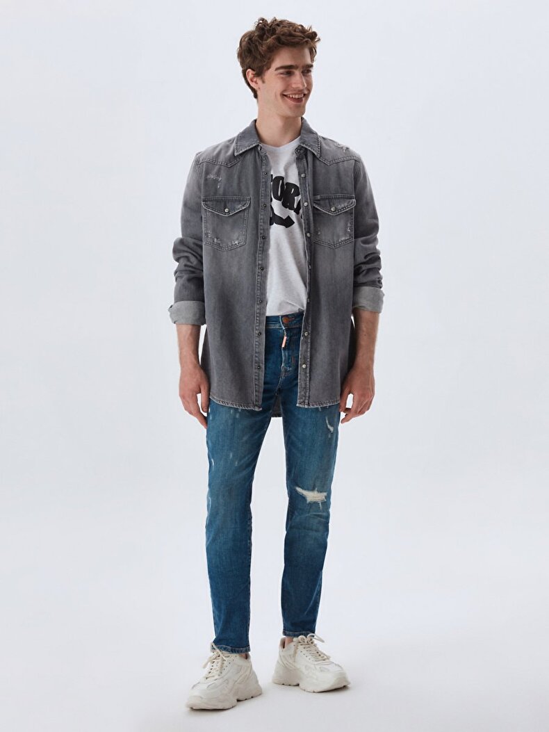 Rohan Slim Jeans Overhemd