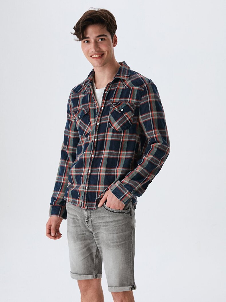 Rohan Sli̇m Jean Hemd