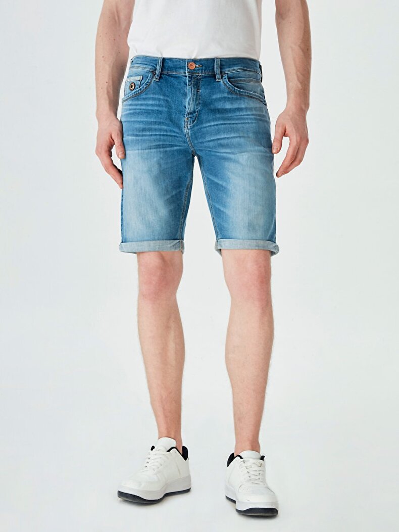 Lance Slim Jeans Bermuda
