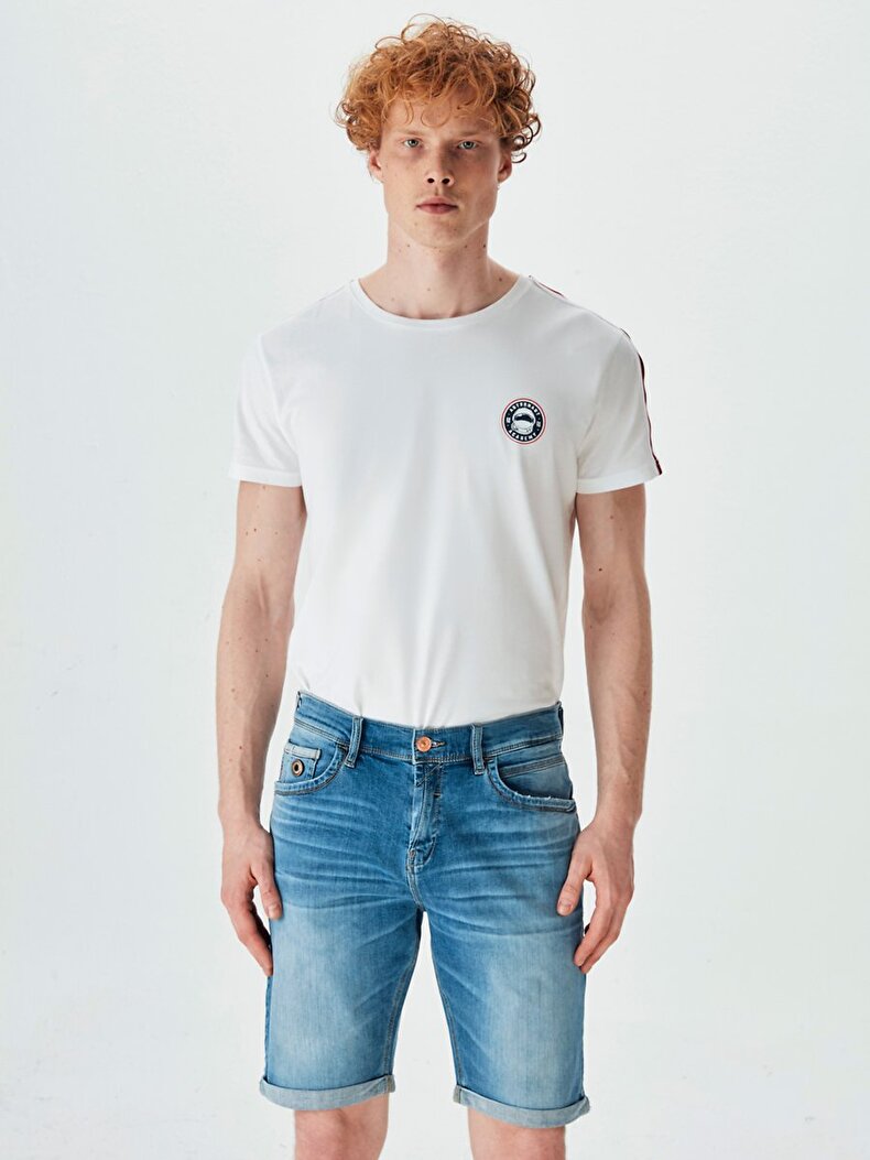 Lance Slim Jeans Bermuda