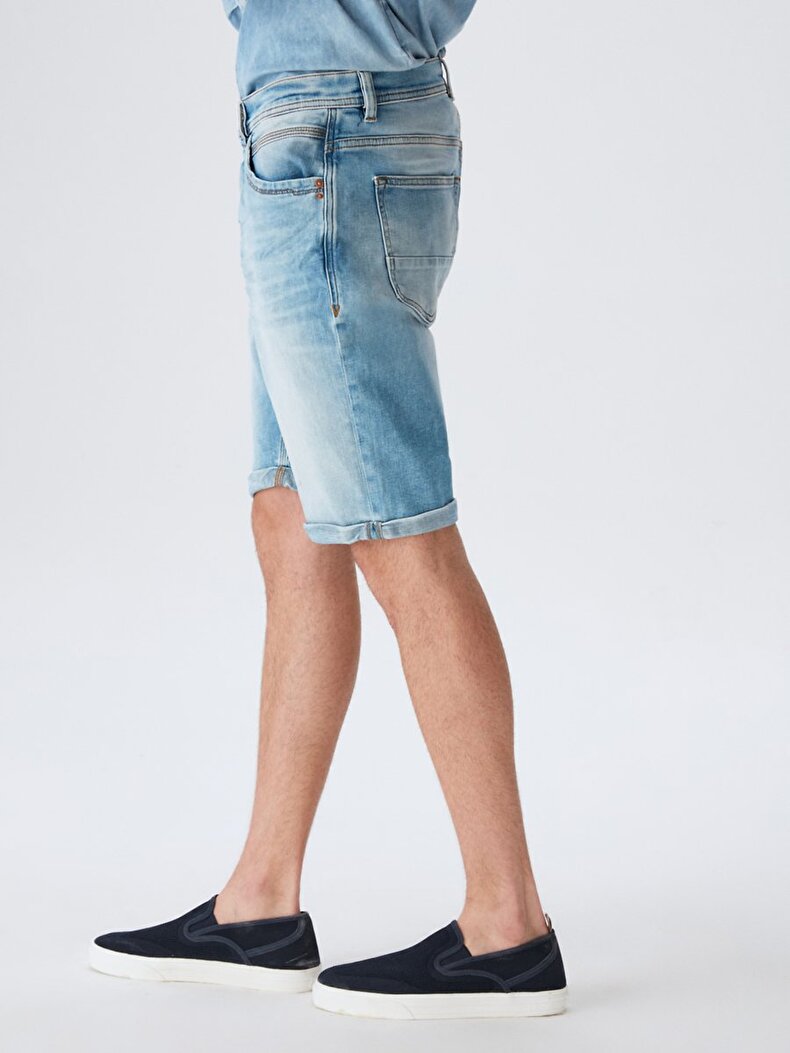 Lance Slim Jeans Bermuda