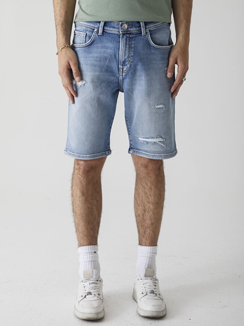Elrond Slim Jeans Bermuda