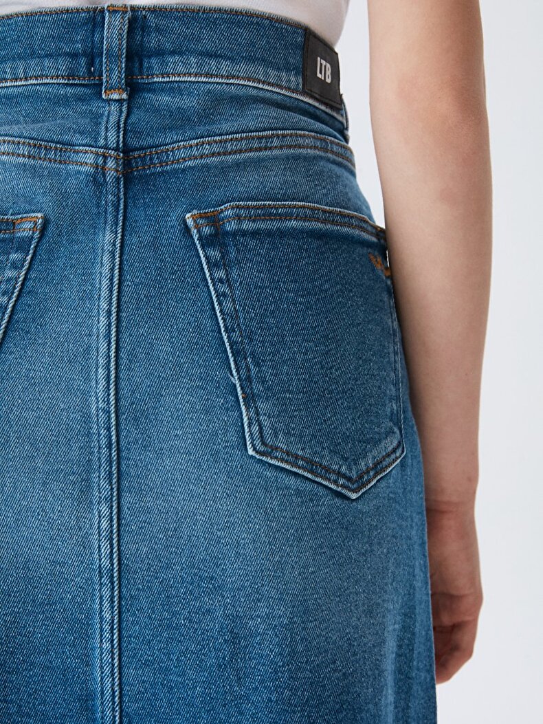 Innie Jeans Skirt