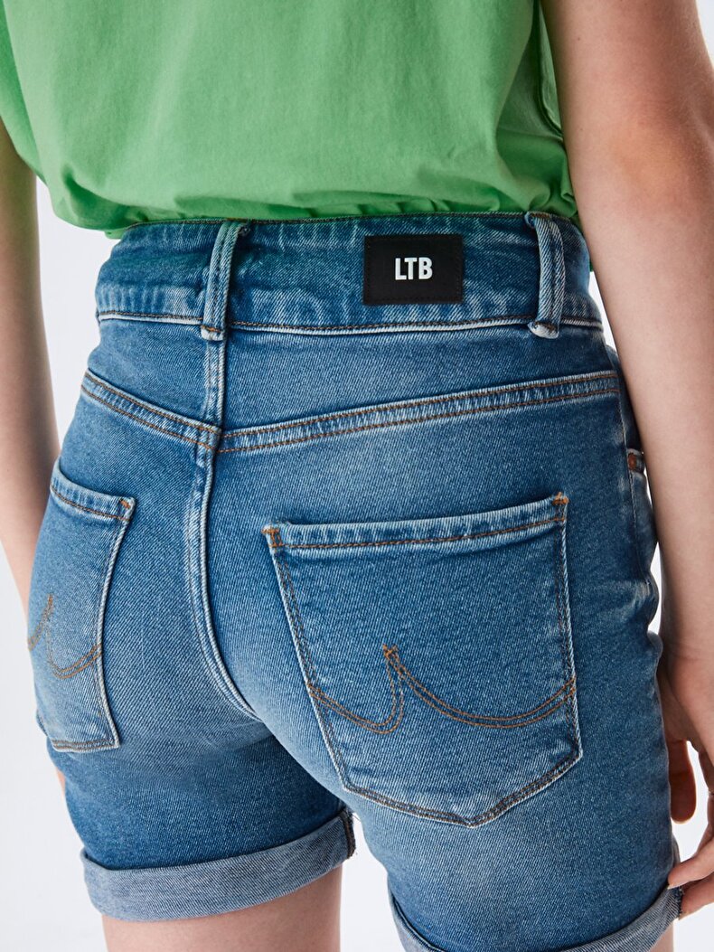 Becky X Orta Bel Jean Shorts