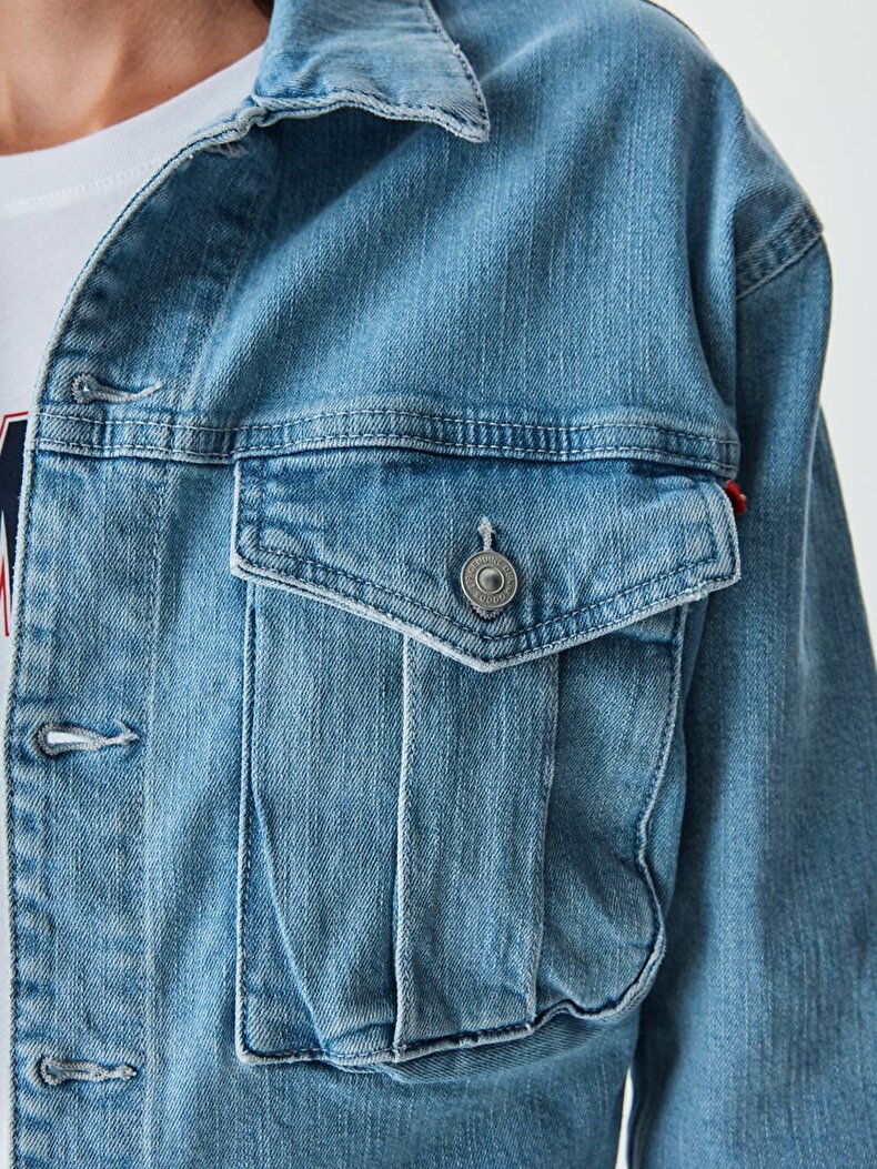 Liwet Jeans Cropped Jacket