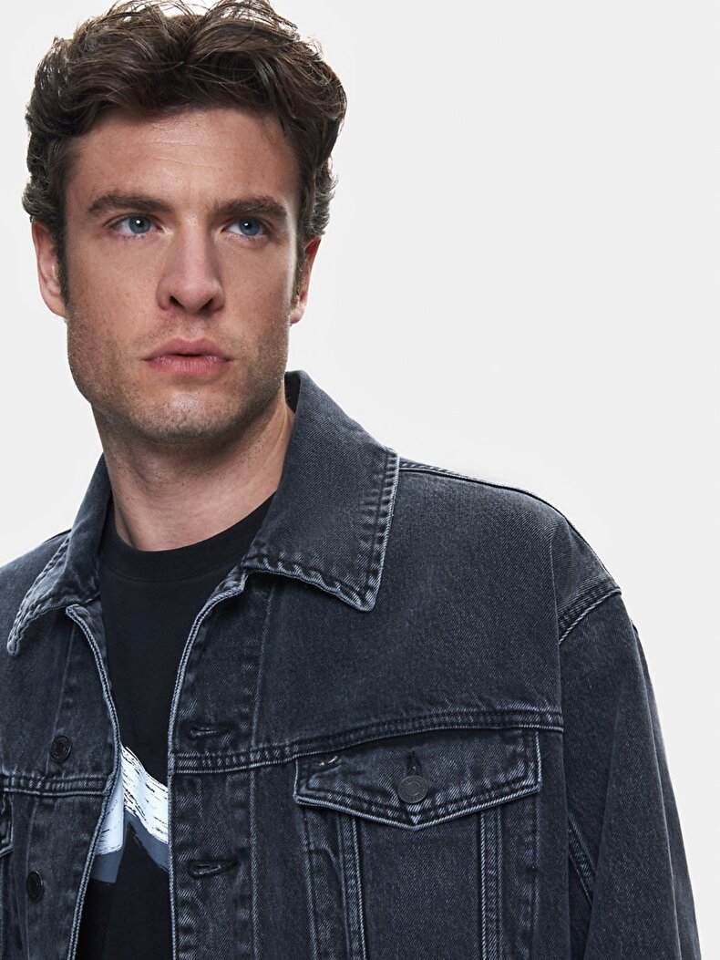 Andreas Oversıze Jean Ceket
