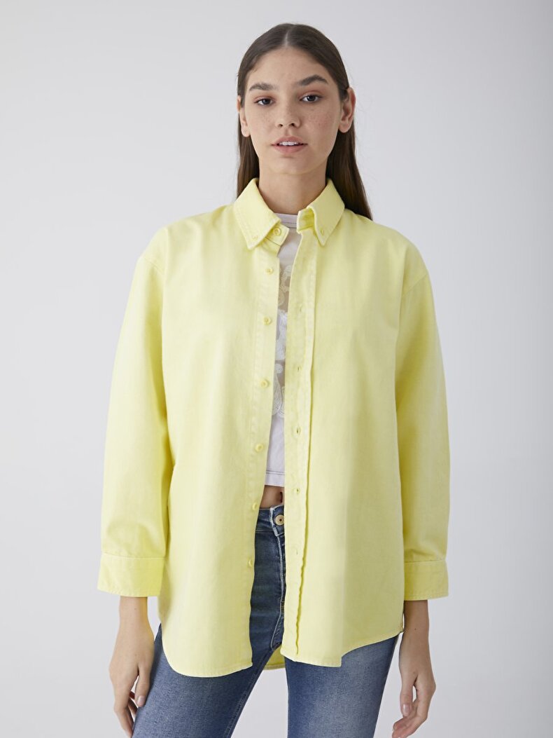 Rissey Oversized Jeans Shirt