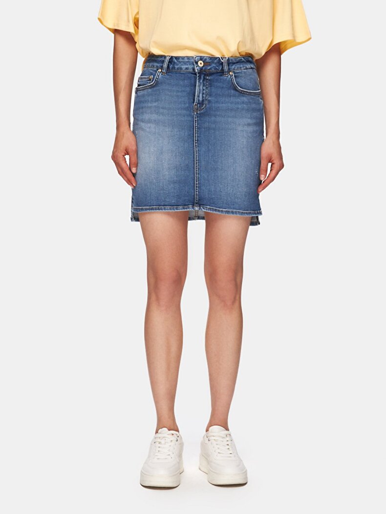 Mırah X Mini Jean Etek