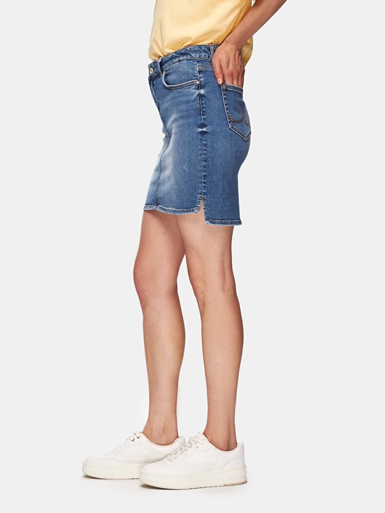 Mırah X Mini Jean Etek