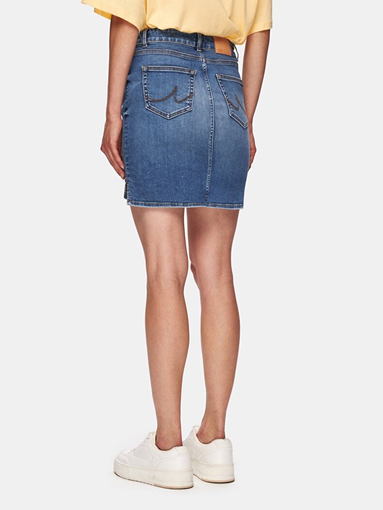 Mırah X Mini Jean Etek