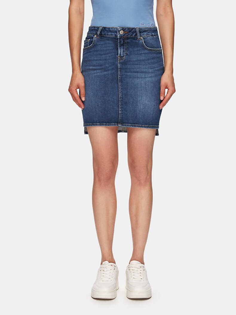 Mırah X Mini Jean Etek