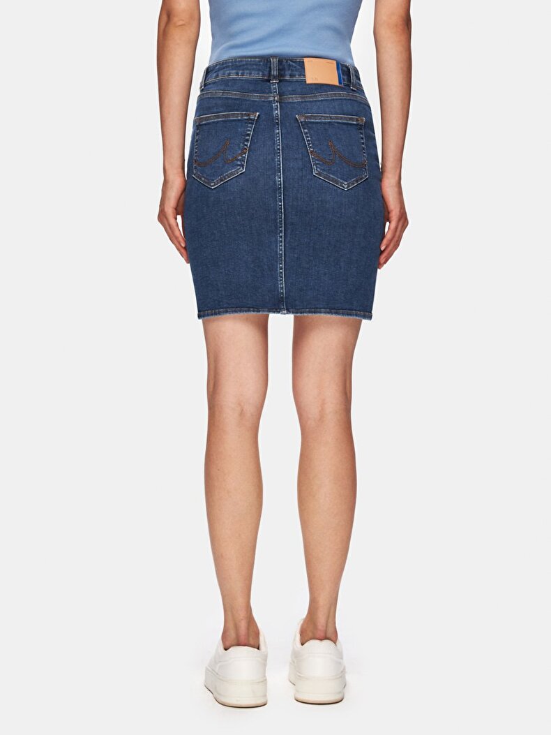 Mırah X Mini Jean Etek