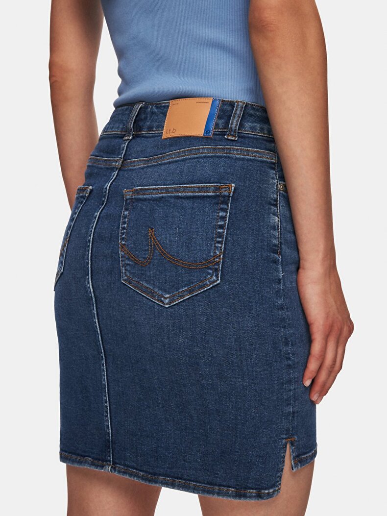 Mırah X Mini Jean Etek