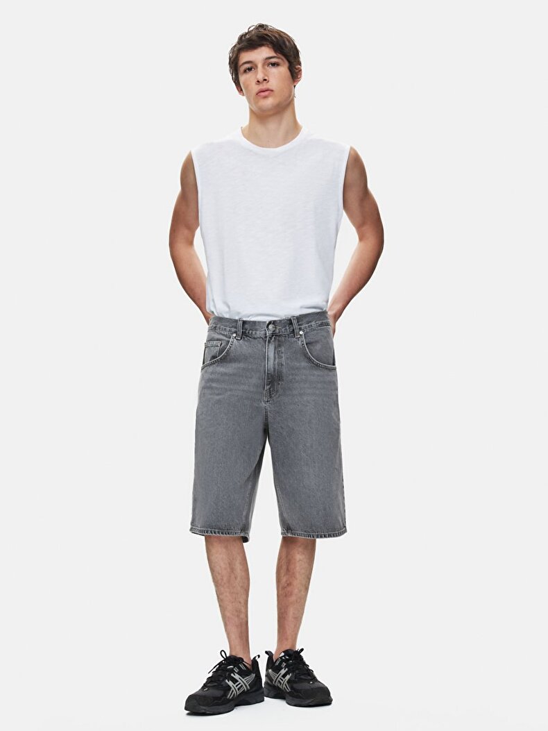 Martie Comfortable Cut Jean Bermuda