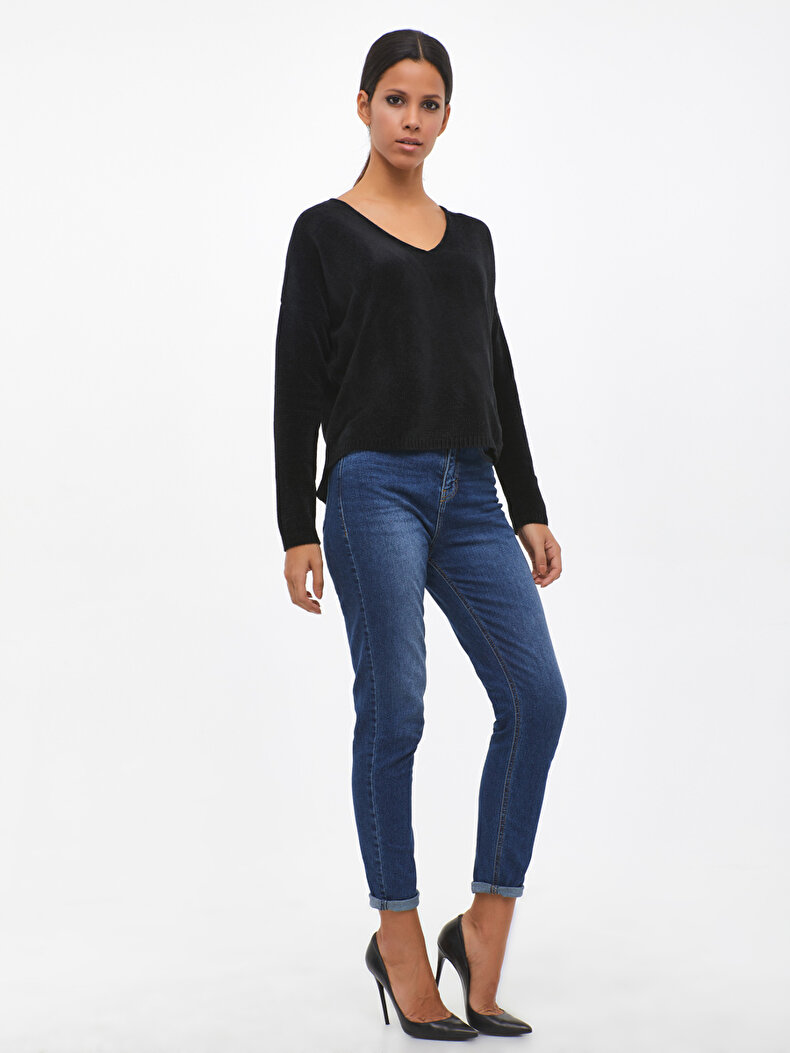 Schwarz Pullover