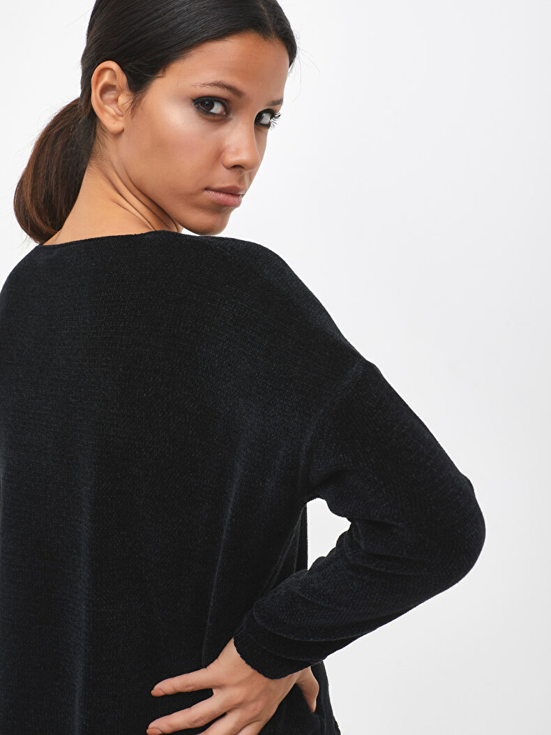 Schwarz Pullover