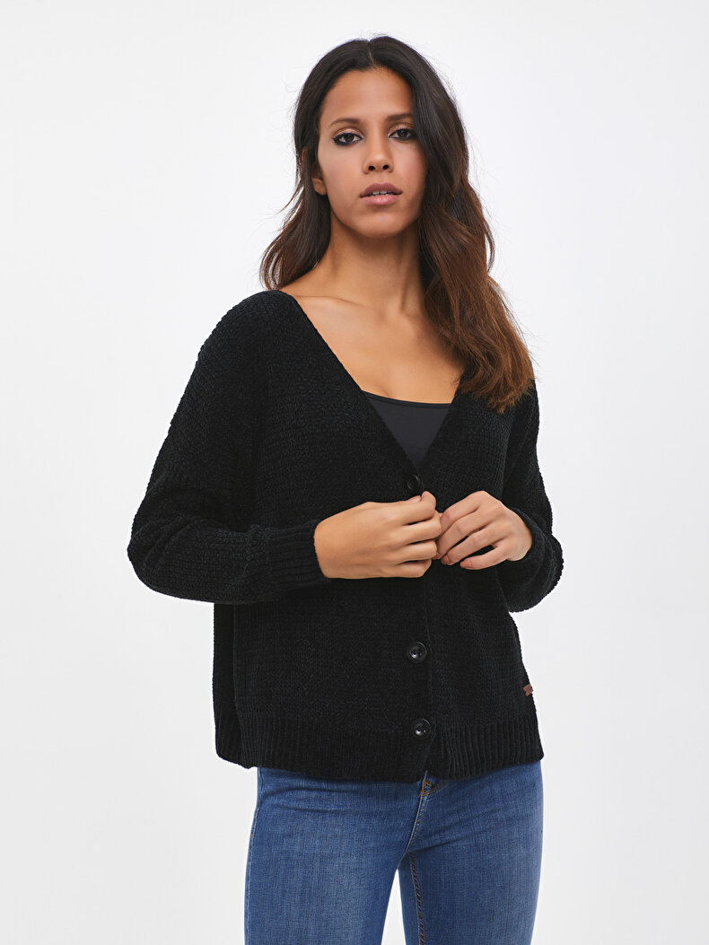 ZWART CARDİGAN 