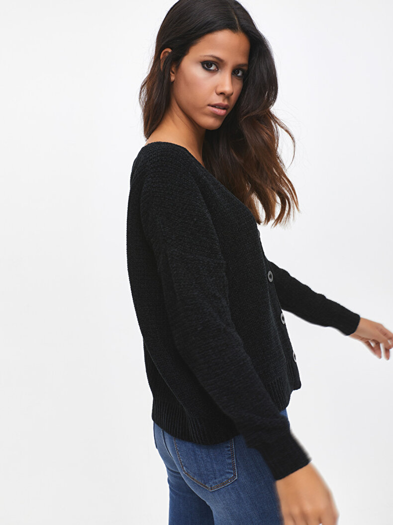 ZWART CARDİGAN 