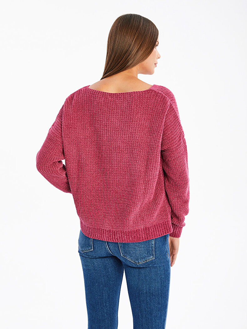 PINK STRICKJACKE 
