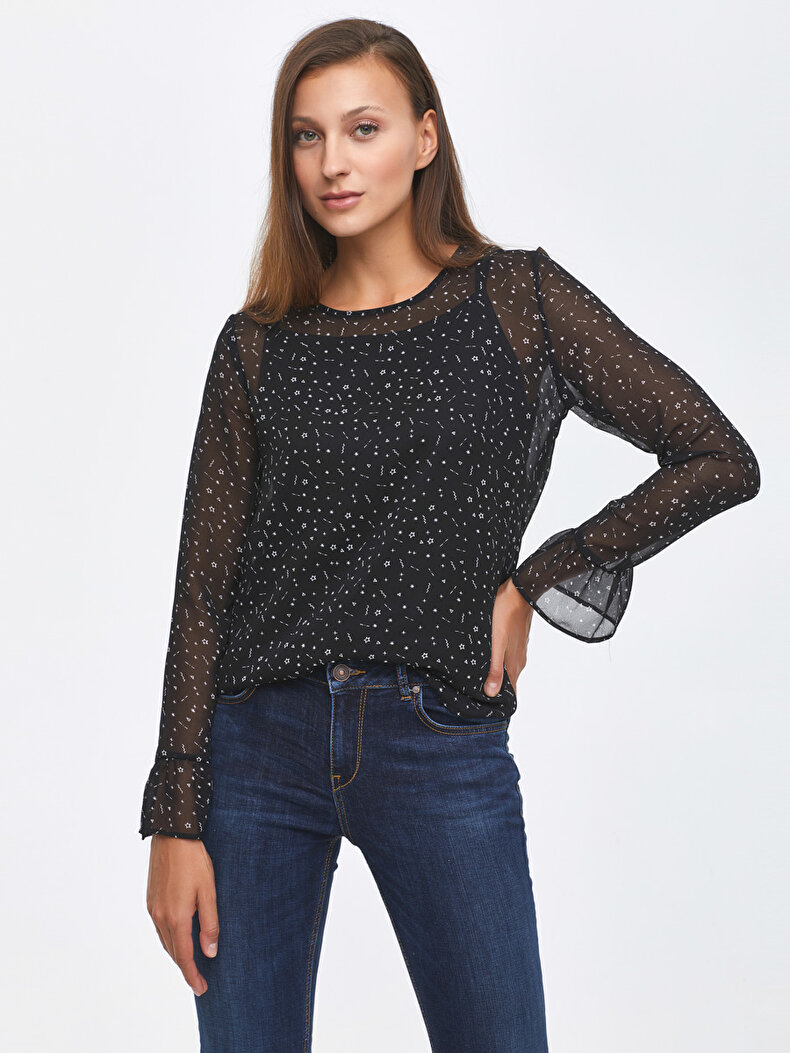 Zwart Blouse