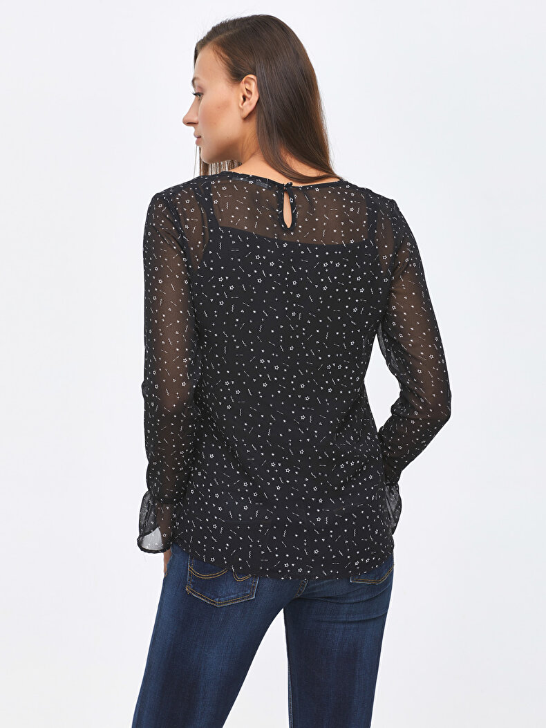Zwart Blouse