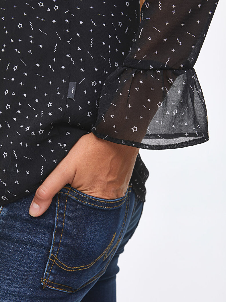 Zwart Blouse