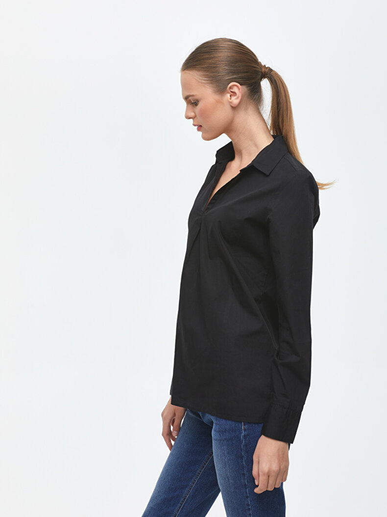Zwart Blouse
