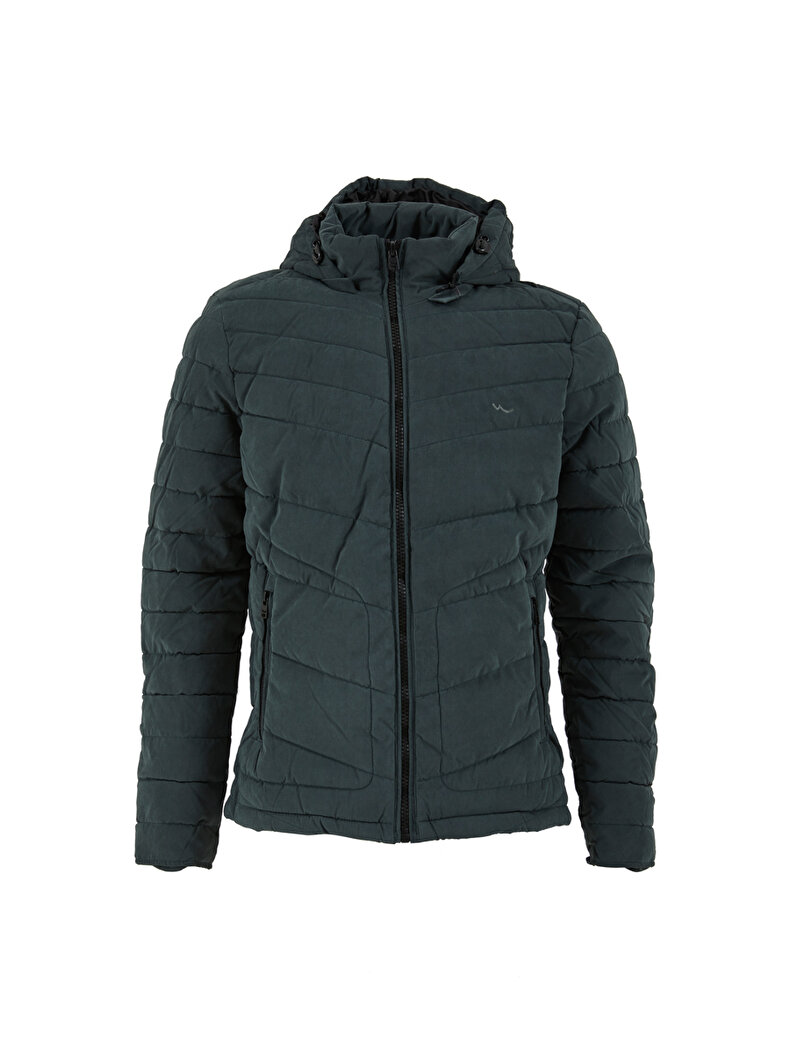 Puffer Groen Gemonteerd