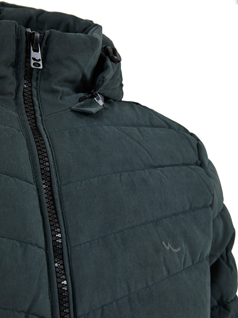 Puffer Groen Gemonteerd