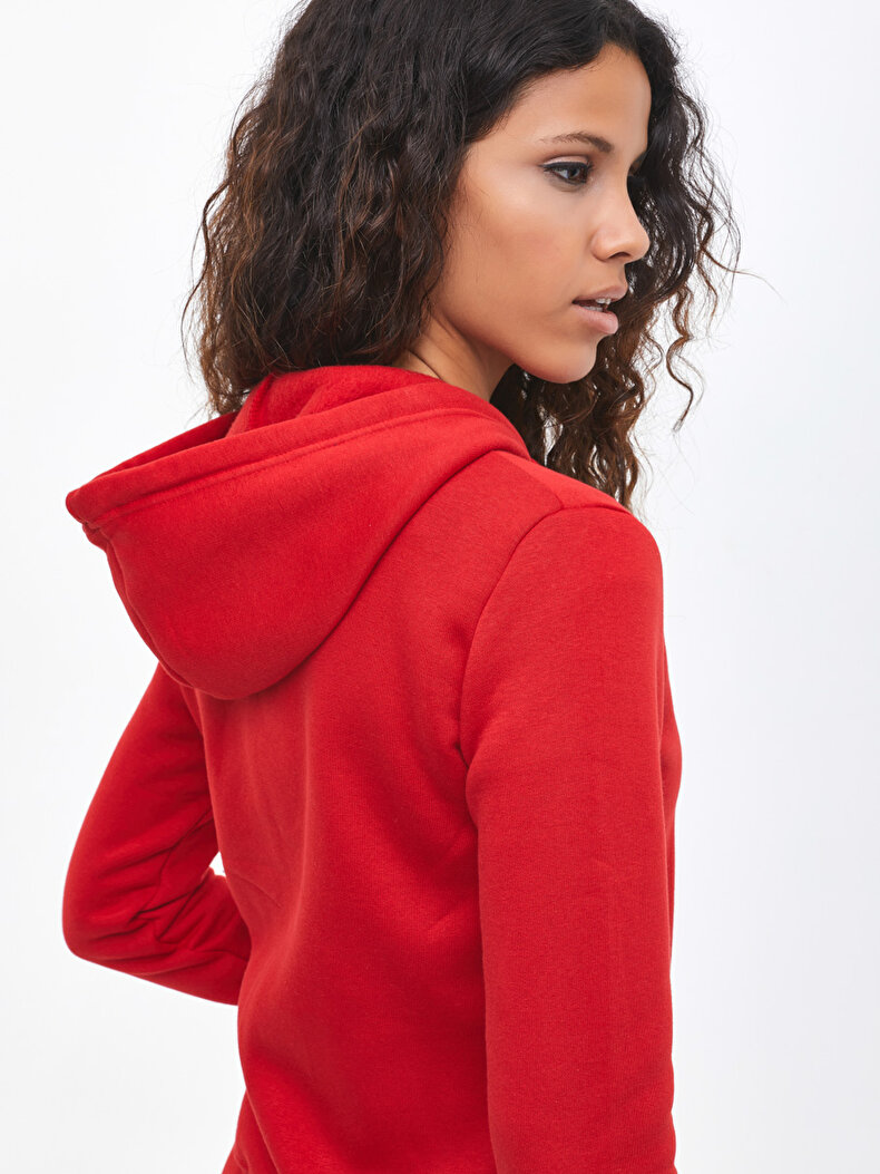 ROT STRICKJACKE 