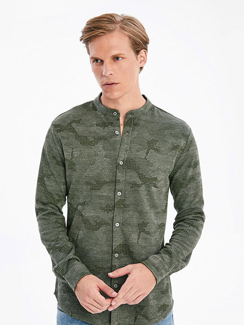 Groen Overhemd