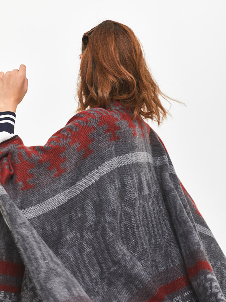 MULTICOLOR PONCHO 