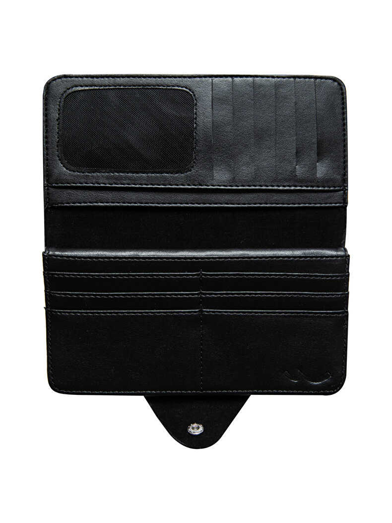 Schwarz Brieftasche