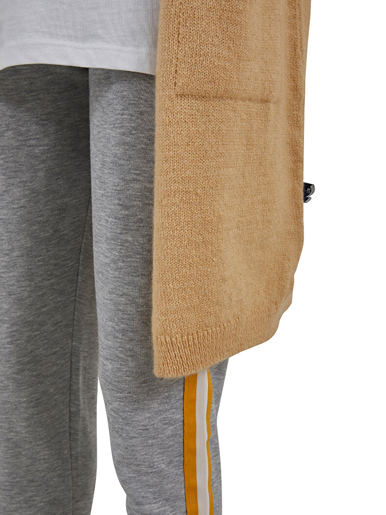 Camel Strickjacke