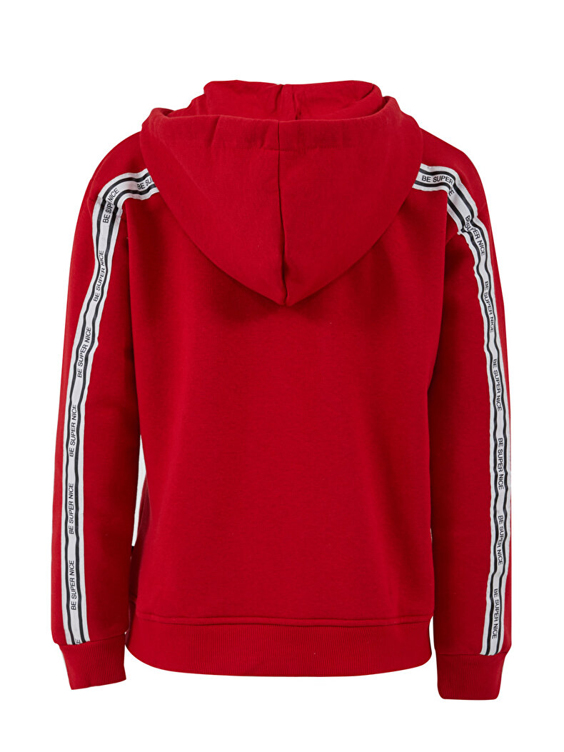 Rot Strickjacke