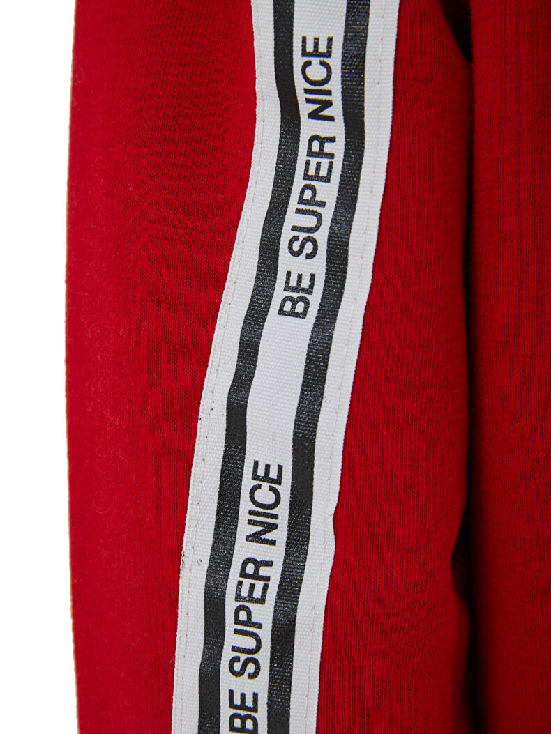 Rot Strickjacke