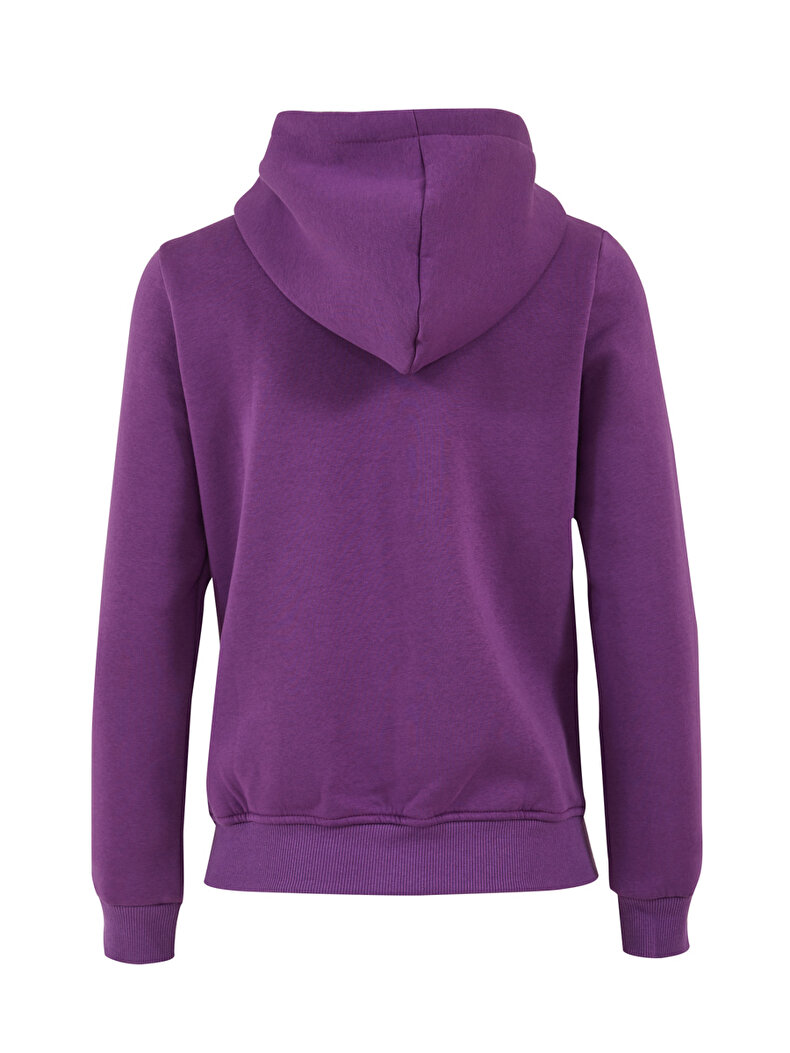 Li̇la Strickjacke